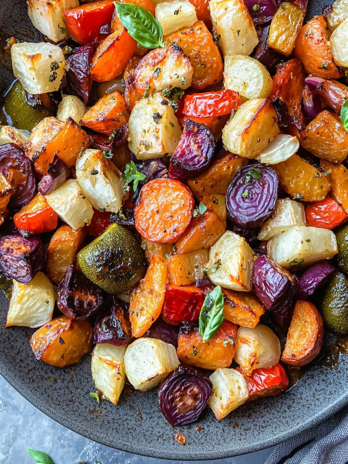 Miso Roasted Vegetables