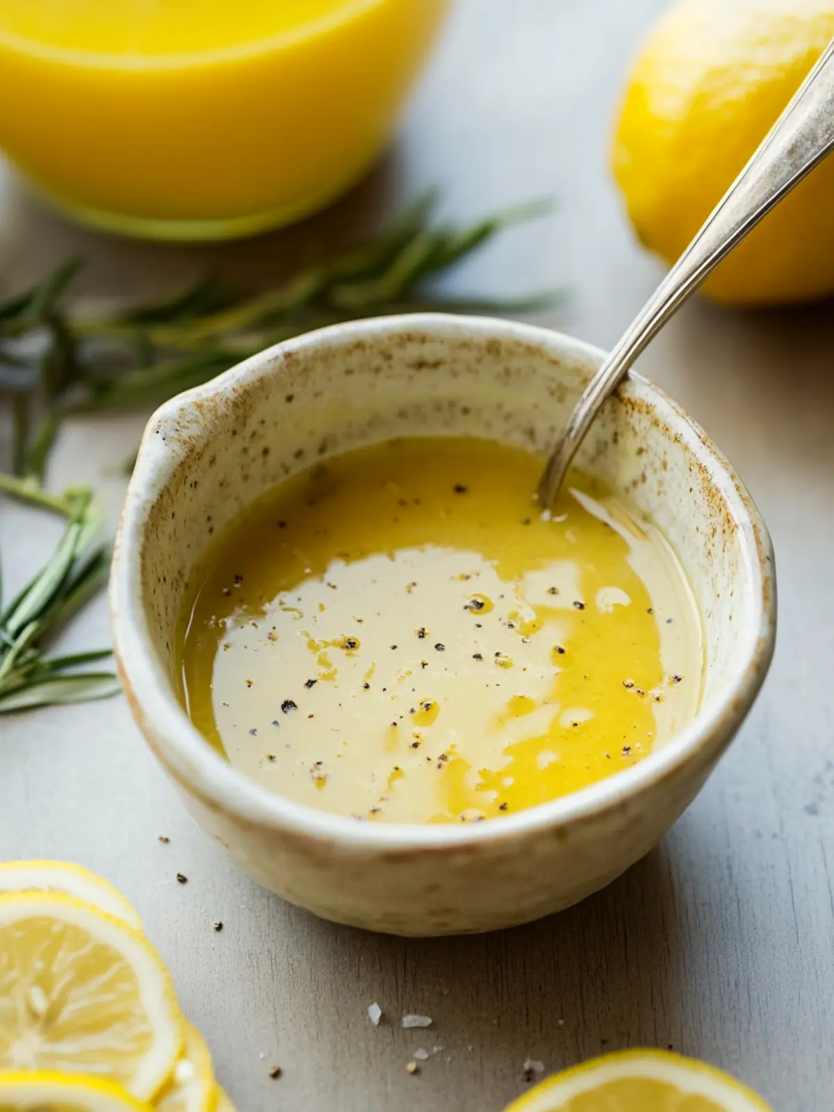 lemon vinegarette dressing