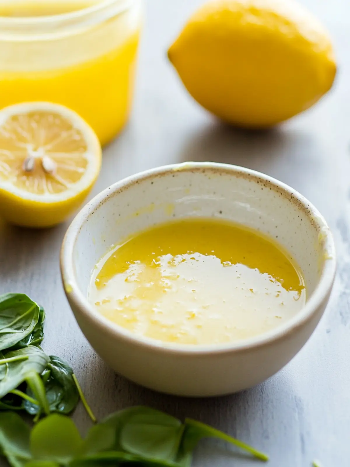 lemon vinegarette dressing