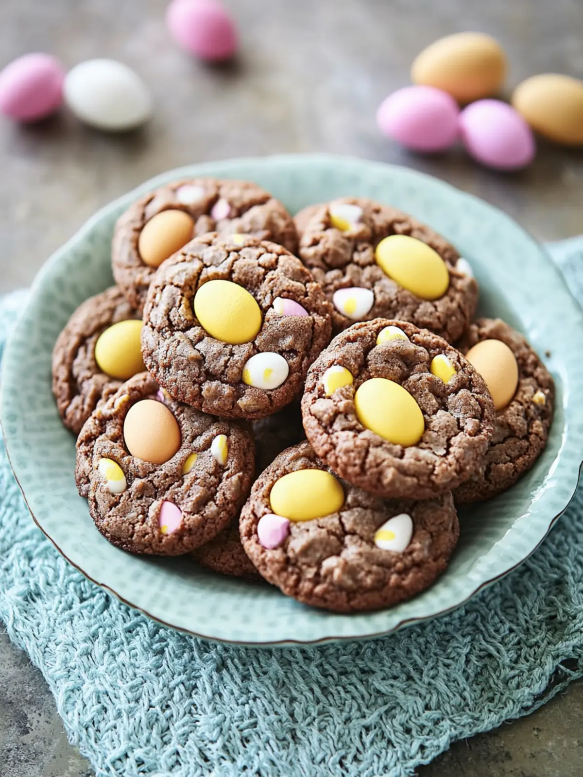 cadbury egg cookies