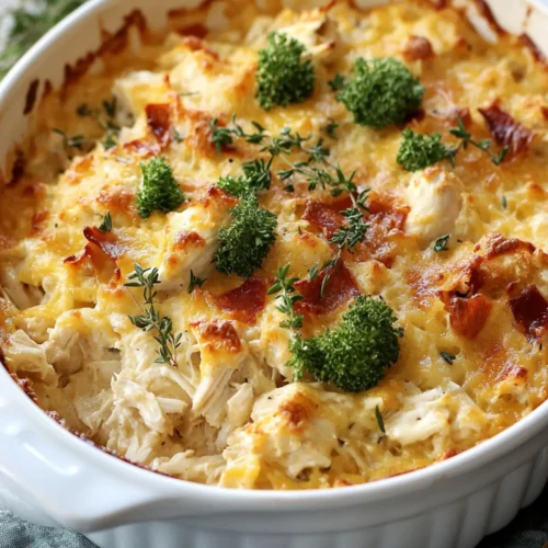 Low Carb Chicken Casserole