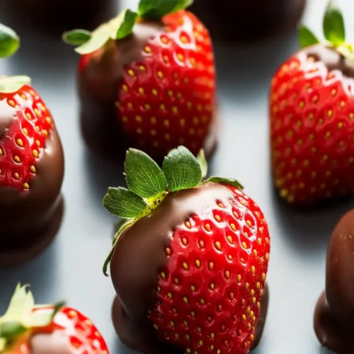 chocolate covered strawberries recipe