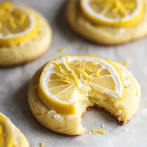 Lemon Sugar Cookies