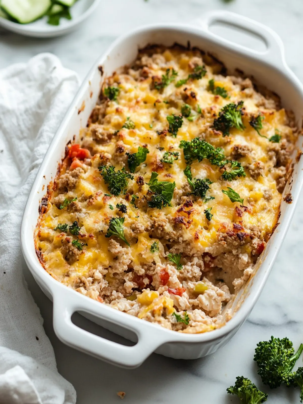 Creamy Ground Turkey Casserole Your Family Will Love | Delicio Recipes