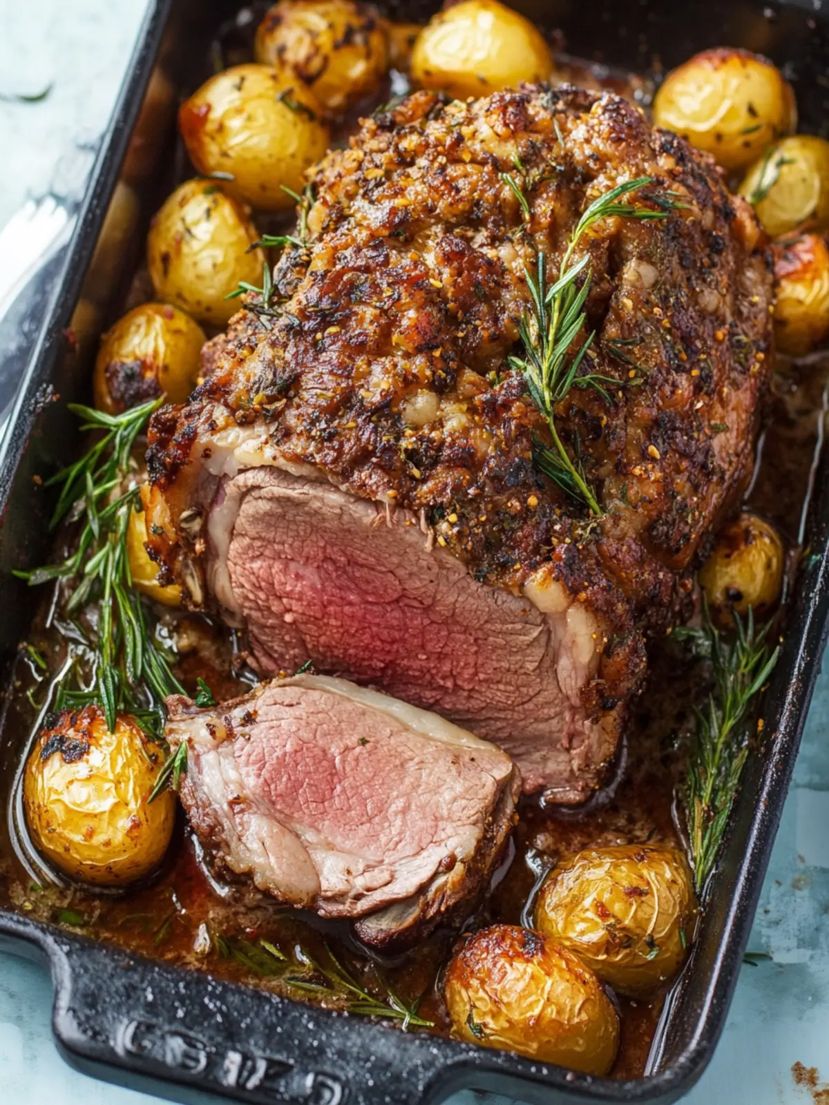 roasted leg of lamb recipe