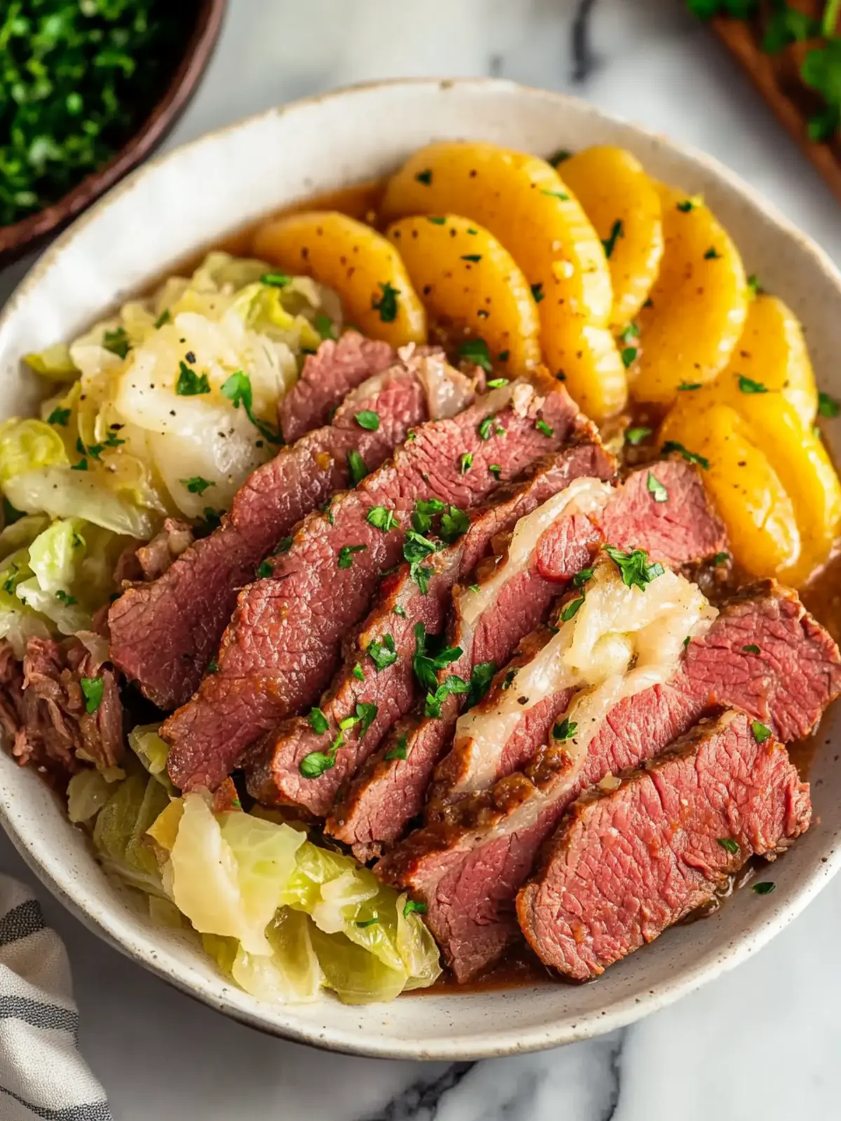 corn beef and cabbage recipe crock pot