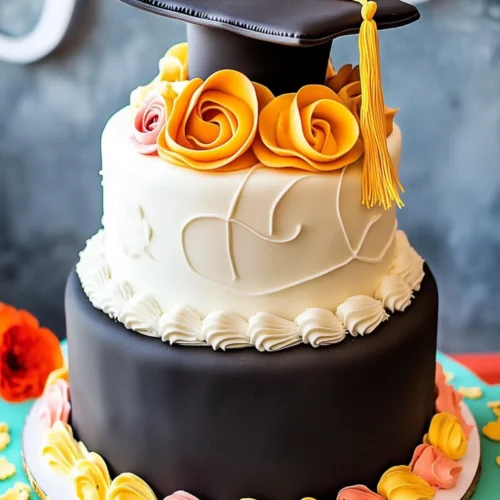 graduation cake