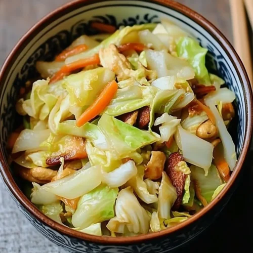 cabbage stir fry recipe