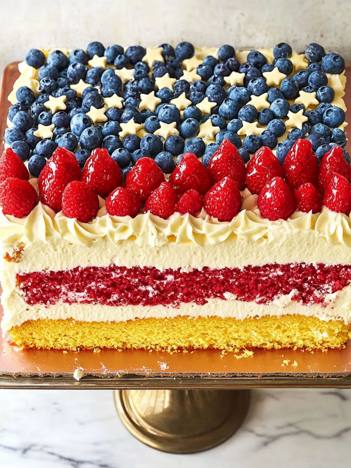 Flag Cake