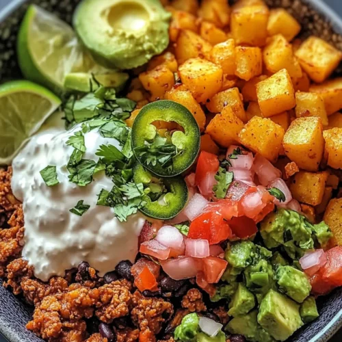 Potato Taco Bowl