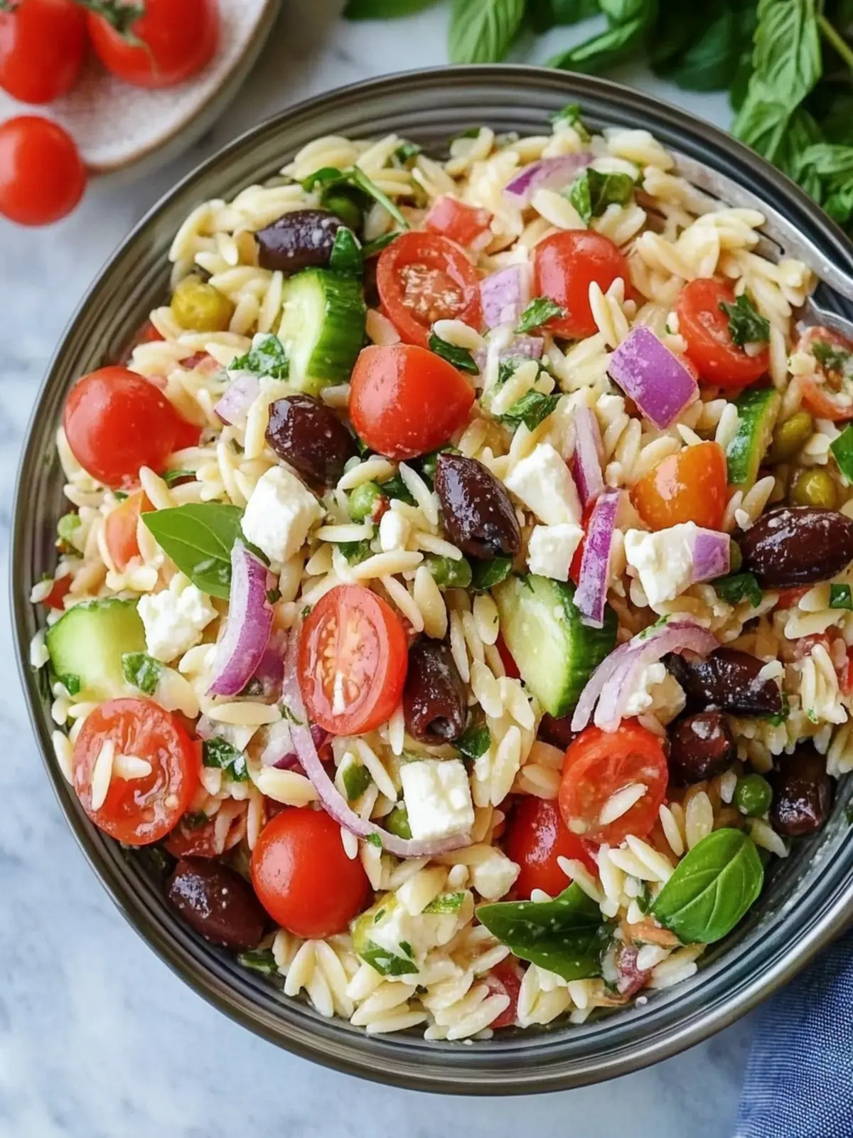 greek orzo salad recipe