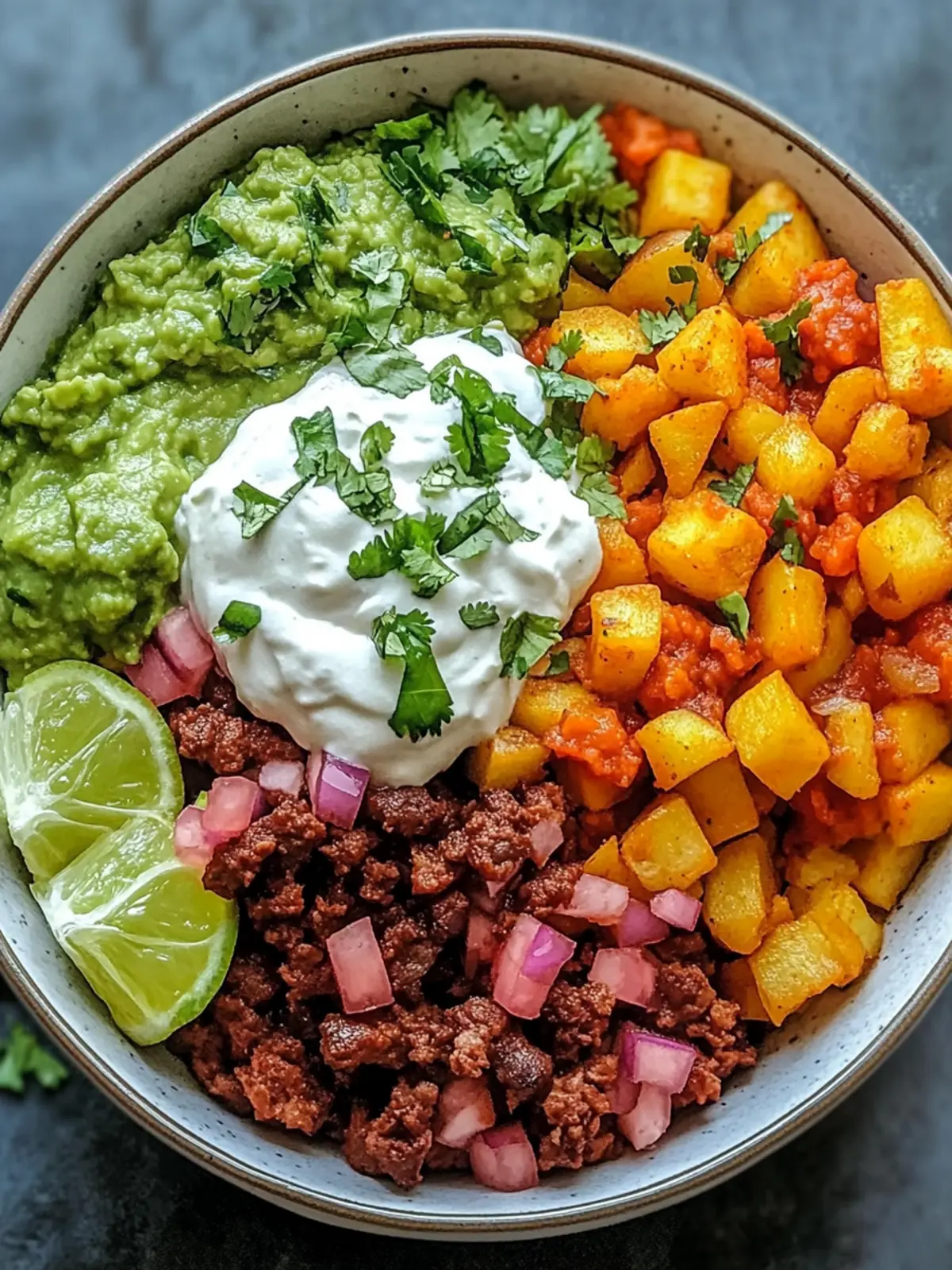 Potato Taco Bowl