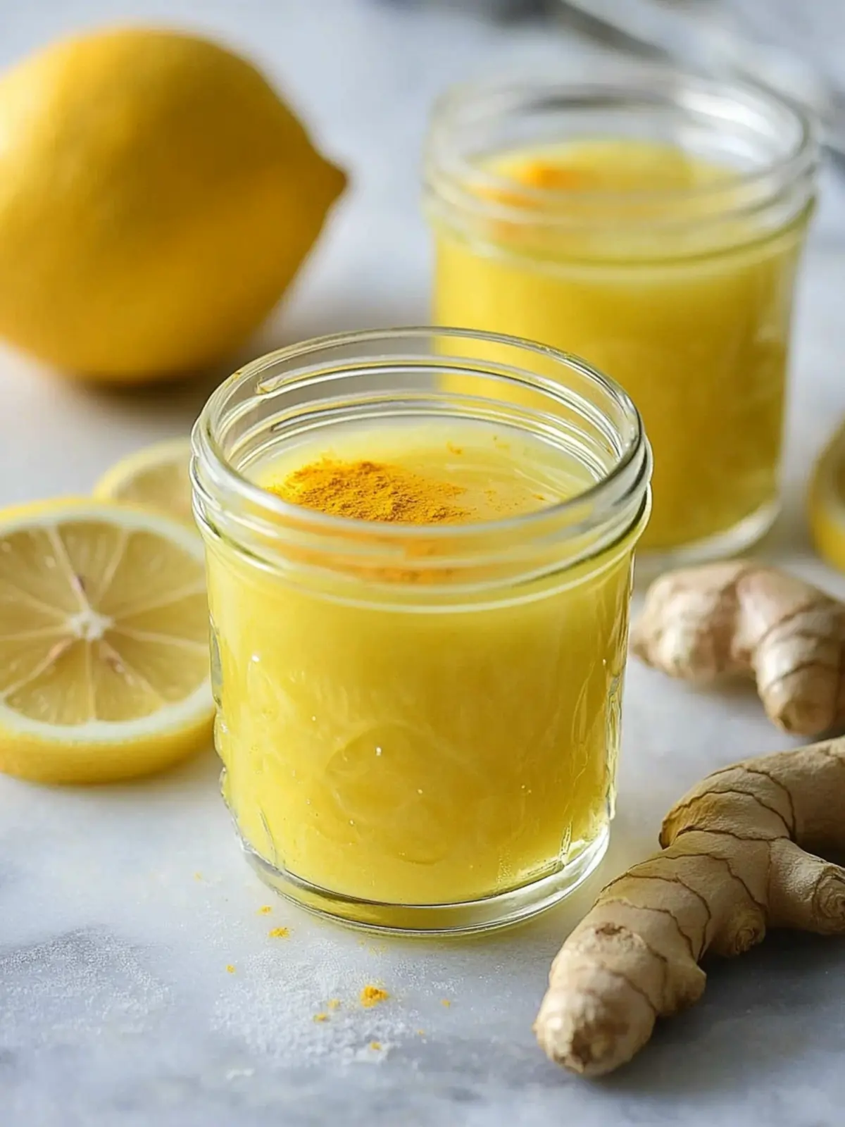 lemon ginger turmeric shot