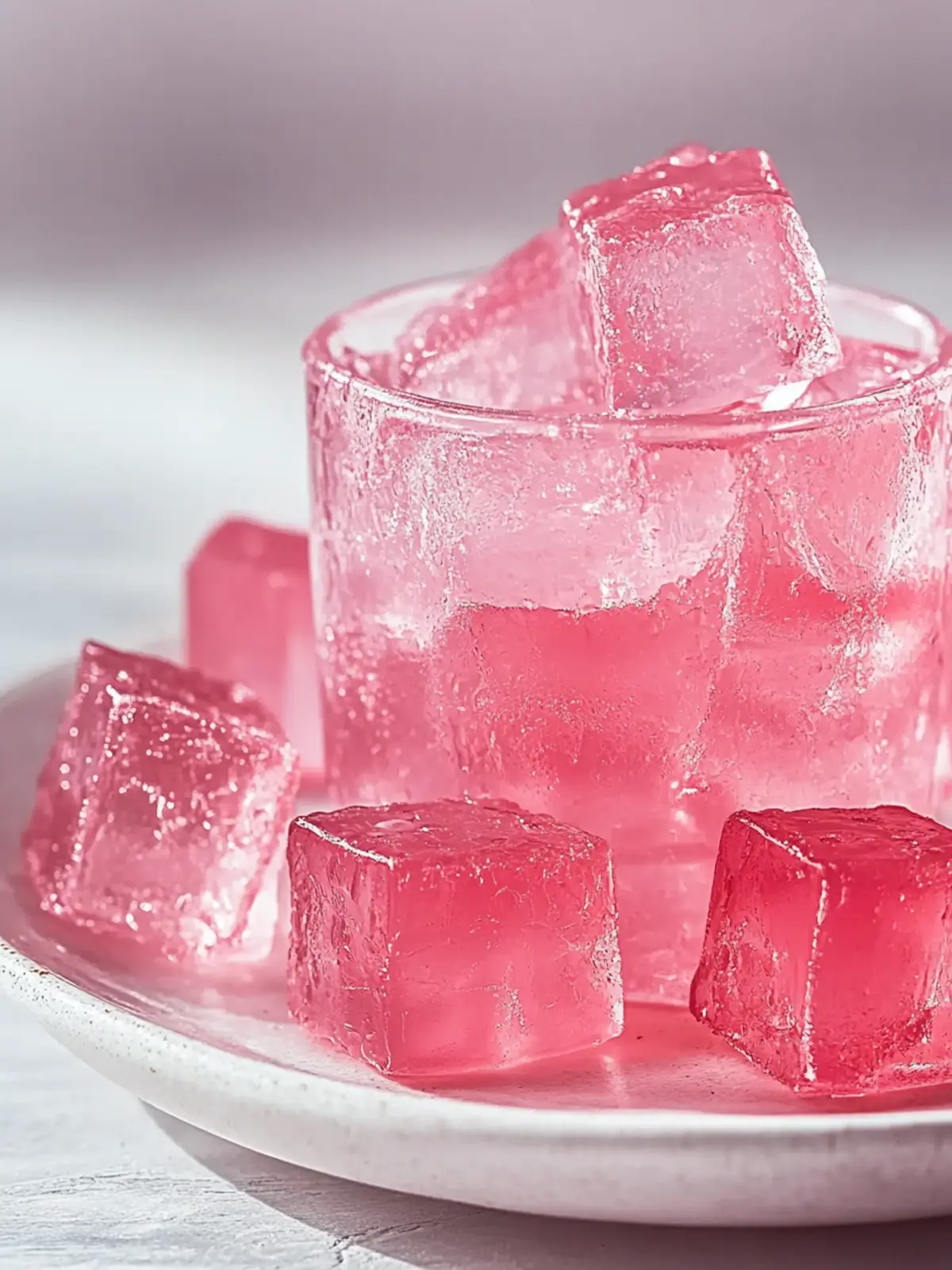 pink gelatin trick recipe