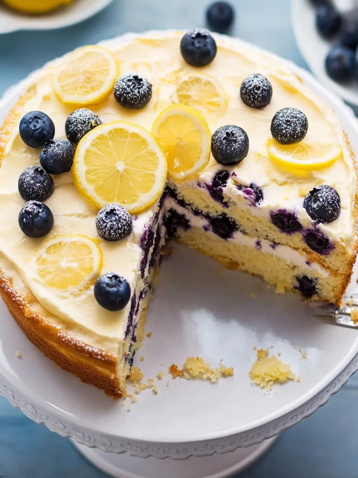 blueberry lemon cake recipe