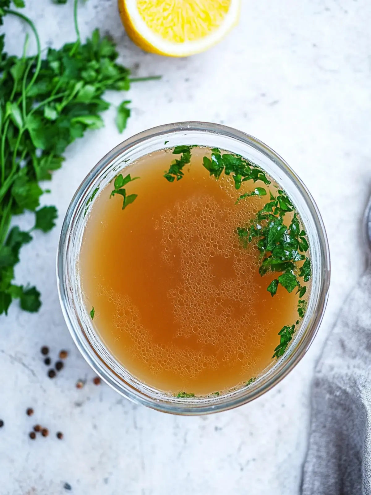 bone broth recipe from scratch
