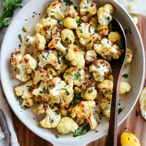 roasted cauliflower recipe