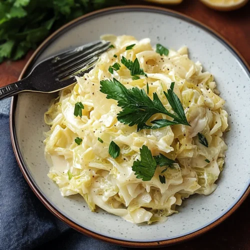 cabbage alfredo recipe