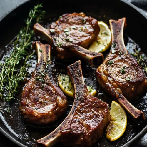 lamb chops recipe