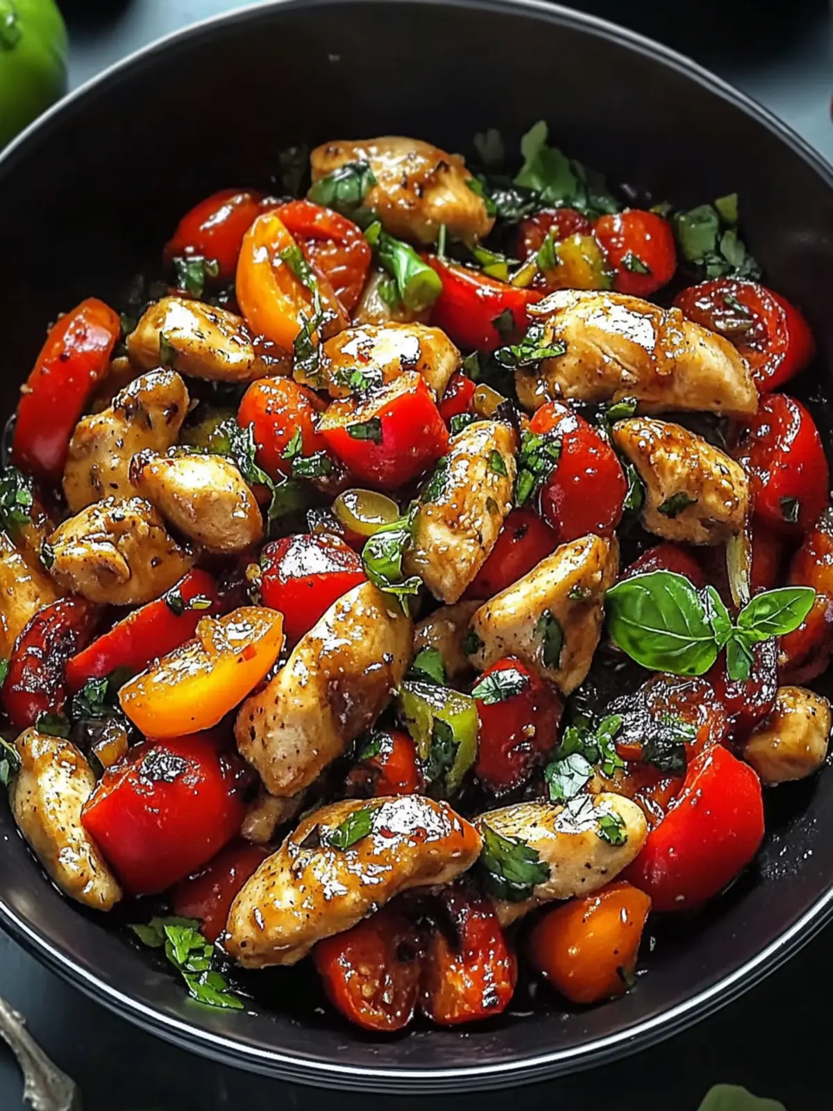 Mediterranean Chicken Stir Fry