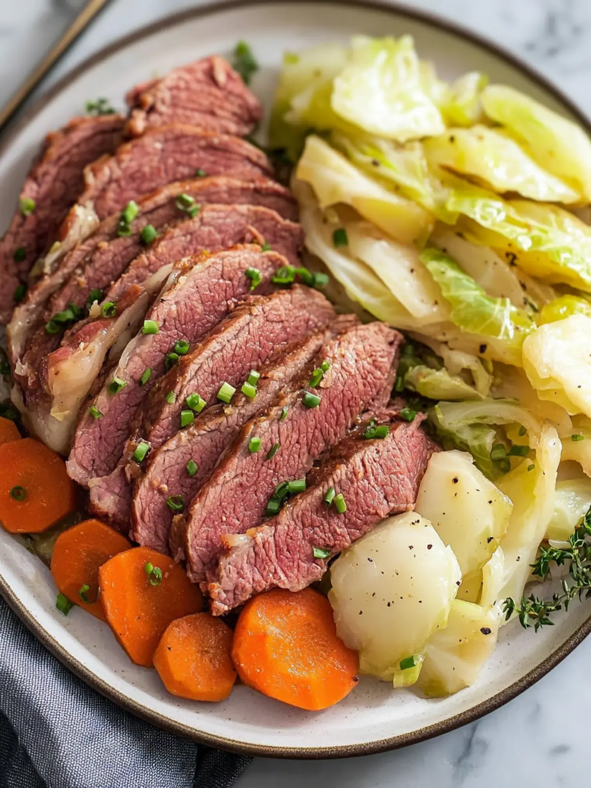 corn beef and cabbage recipe crock pot