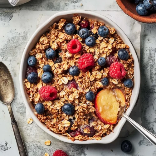 baked oats breakfast