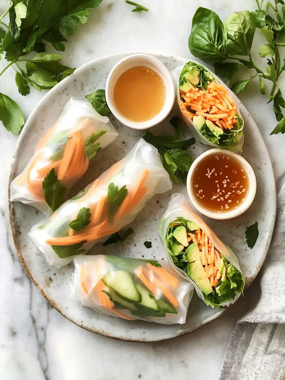 spring roll recipe