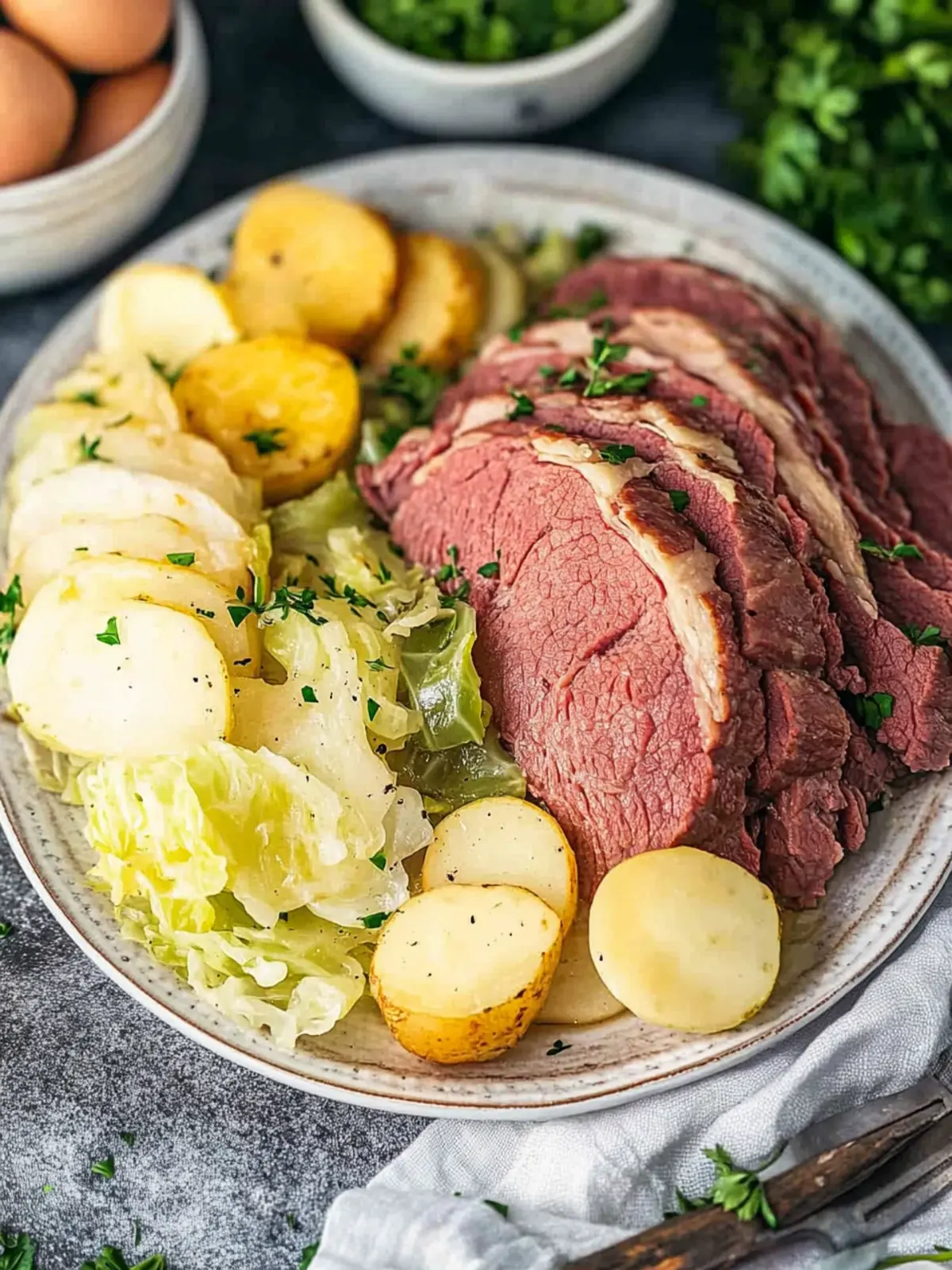 corn beef and cabbage