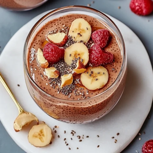 Chocolate Yogurt Chia Pudding