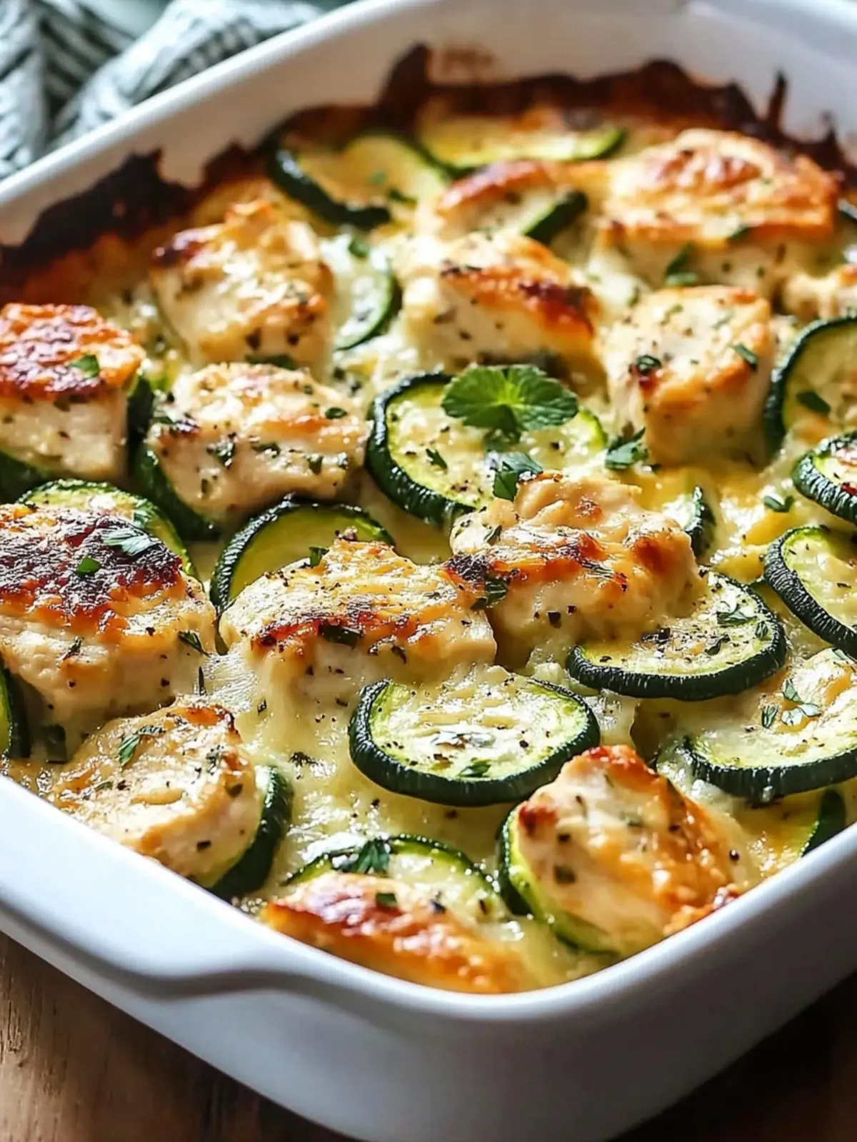 Easy Chicken Zucchini Bake Recipe