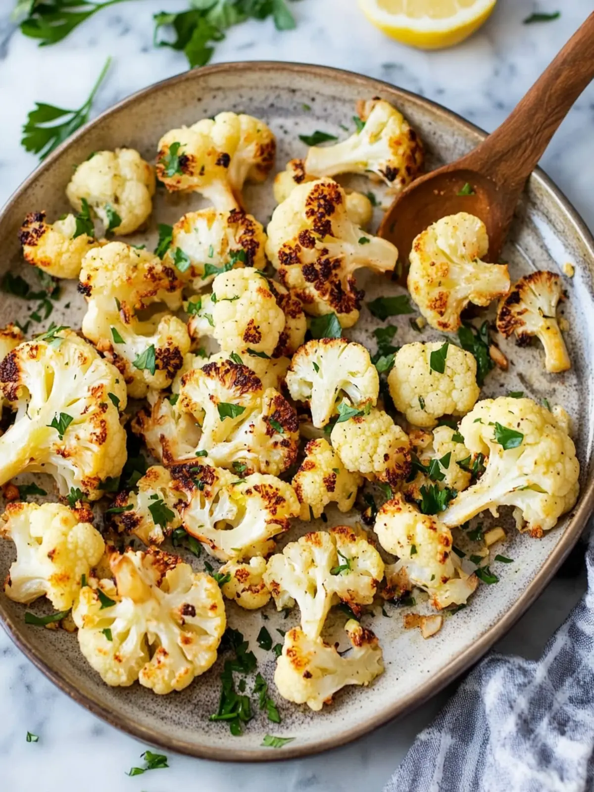 roasted cauliflower recipe