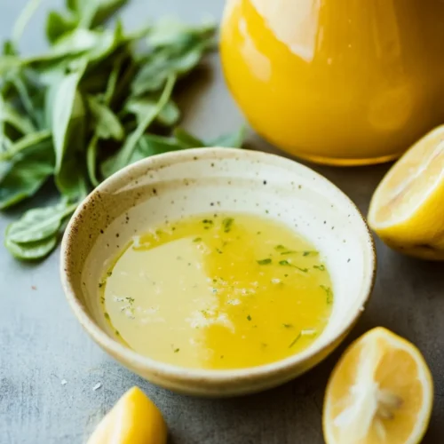 lemon vinegarette dressing