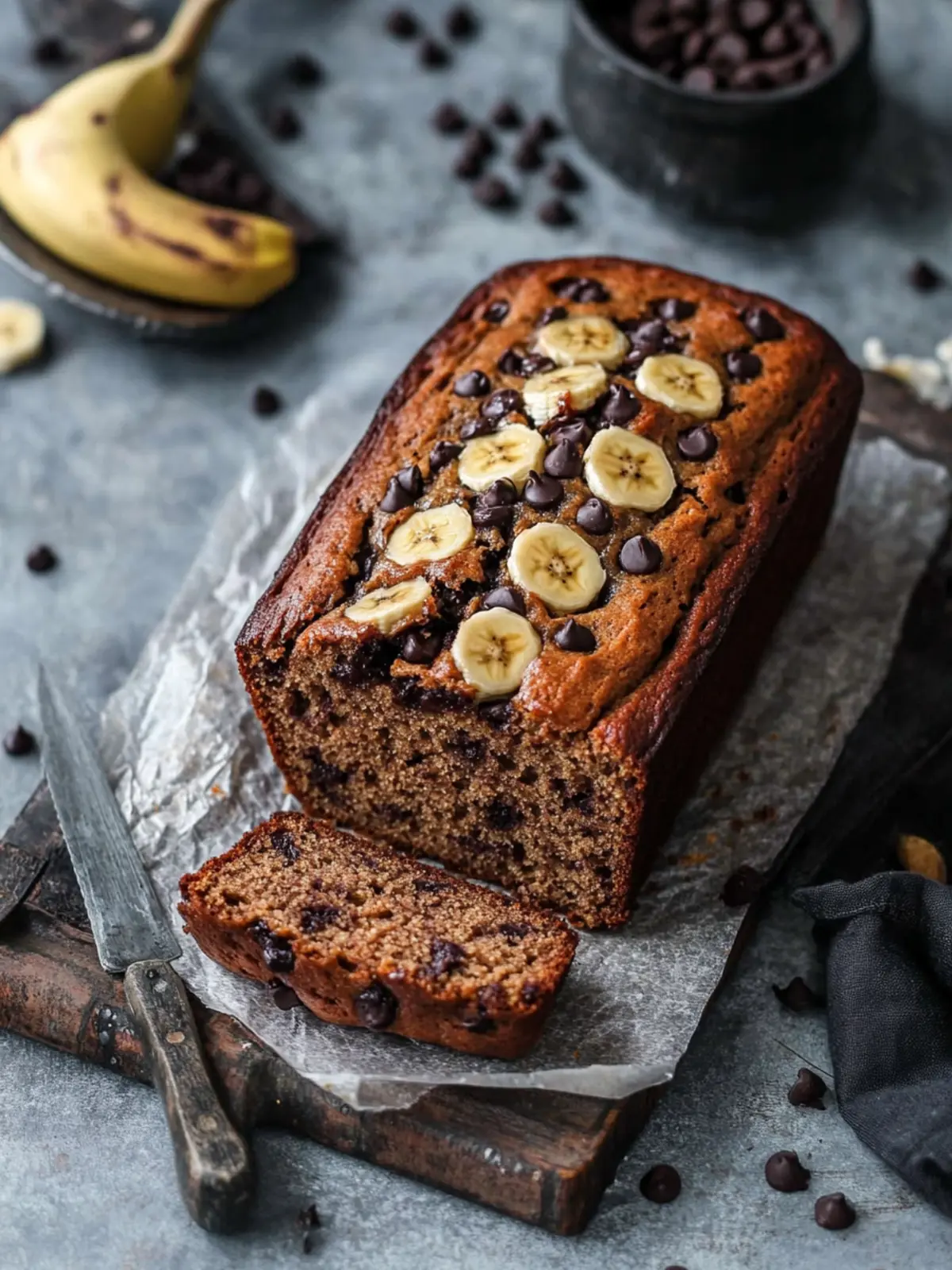 choc chip banana bread