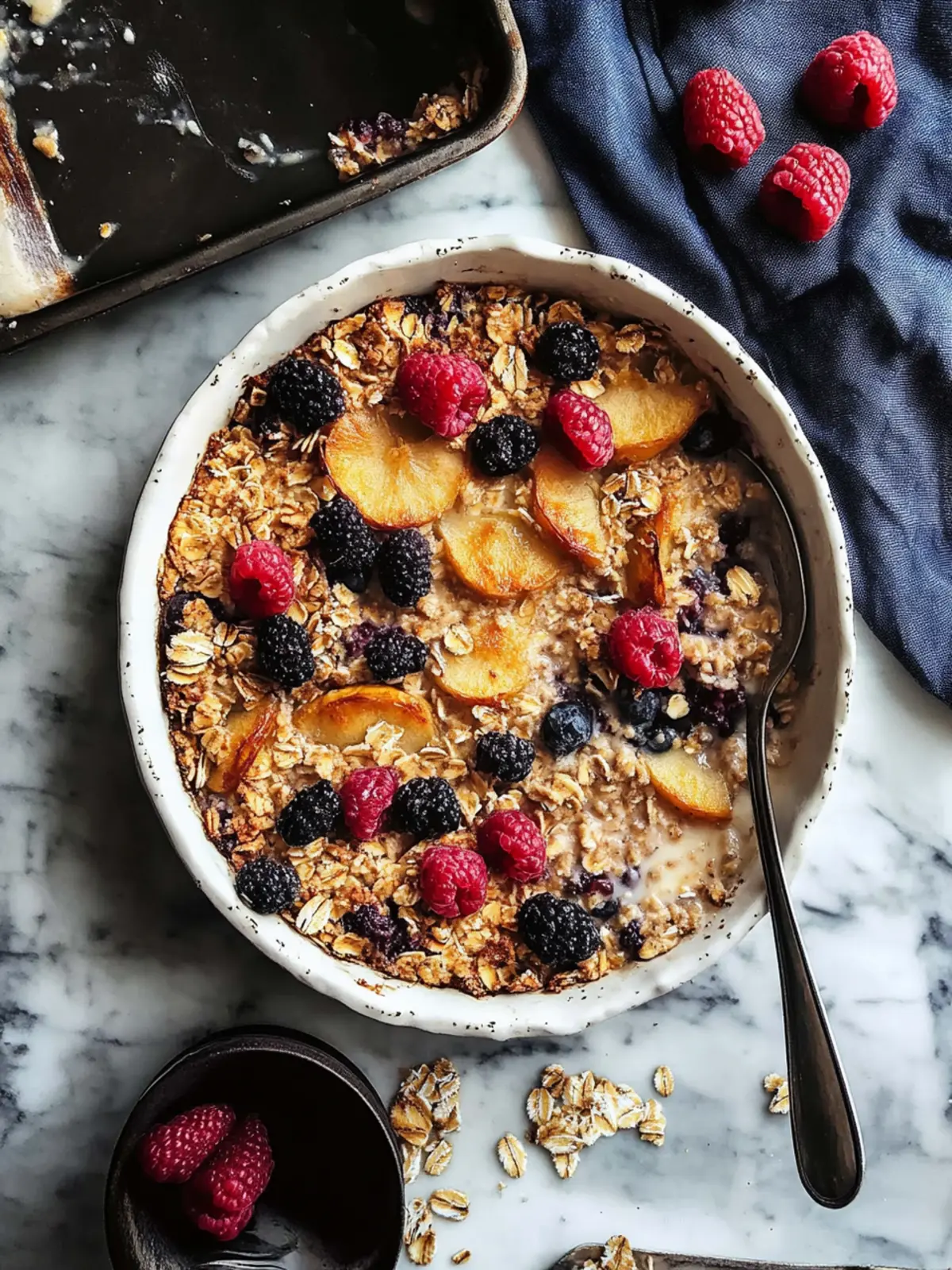 baked oats breakfast
