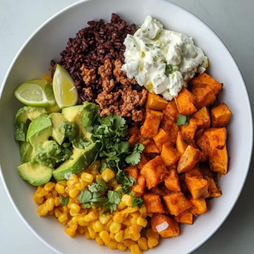 sweet potato taco bowl