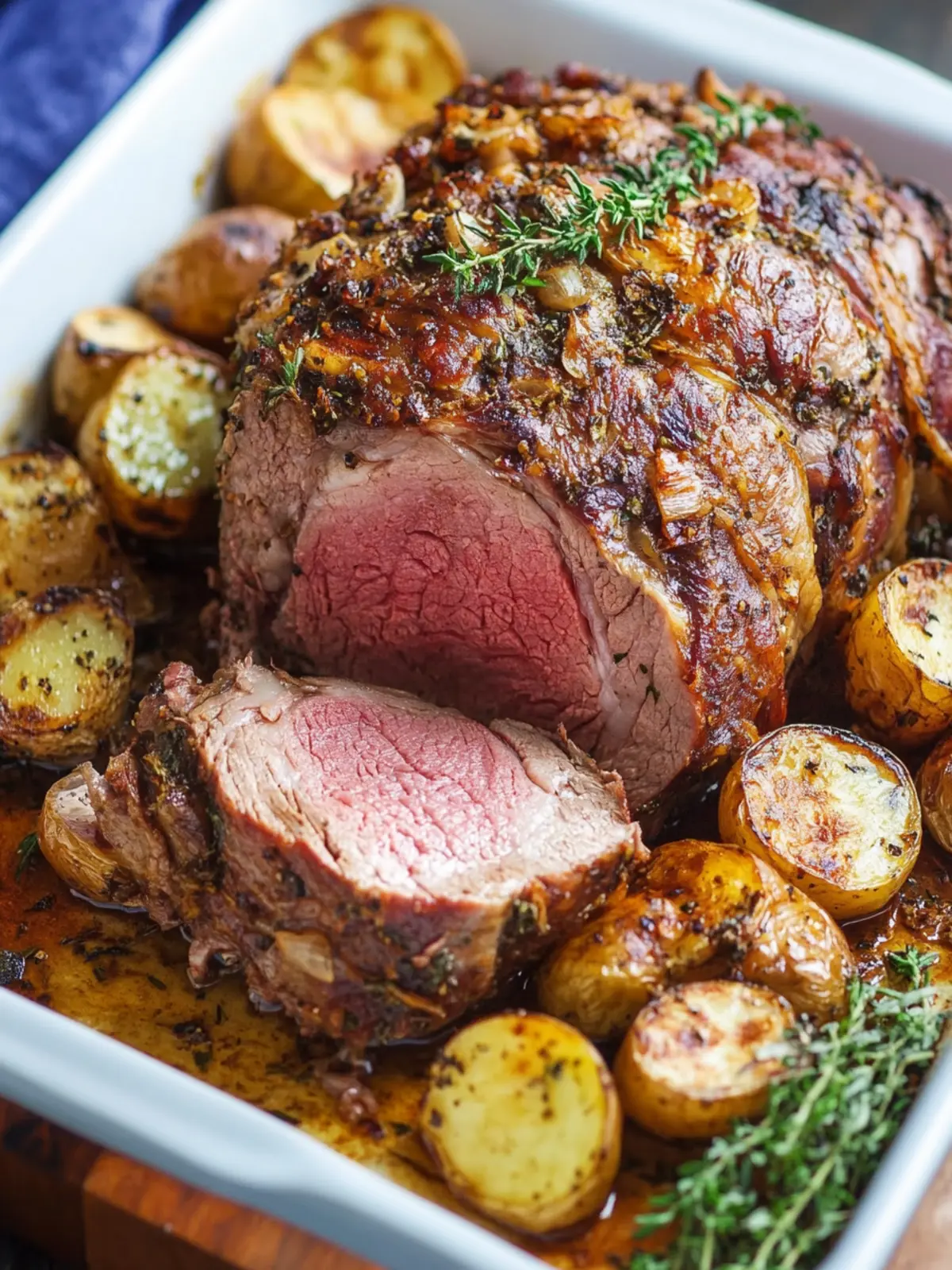 roasted leg of lamb recipe