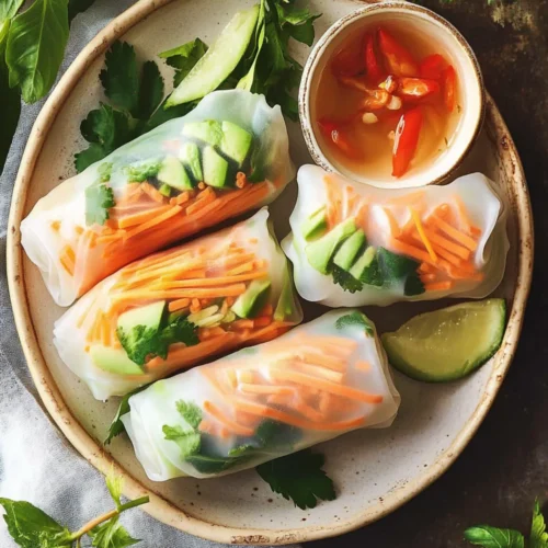 spring roll recipe