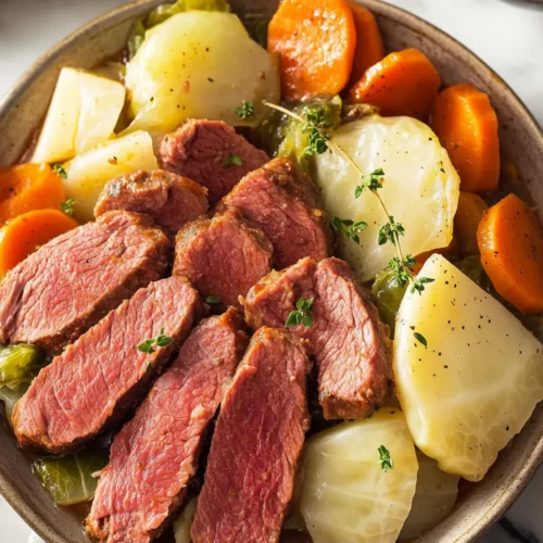 corn beef and cabbage recipe crock pot