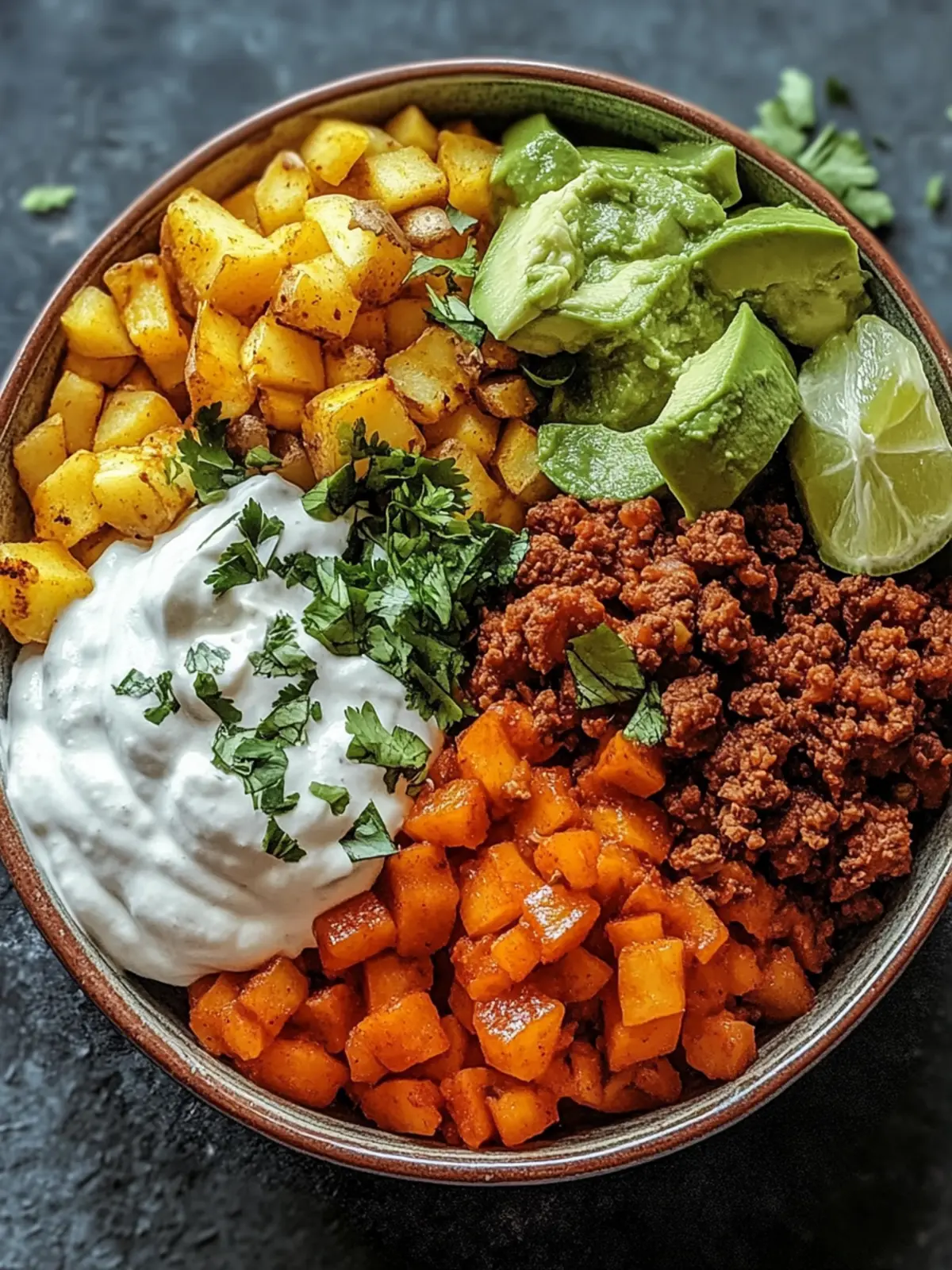 Potato Taco Bowl