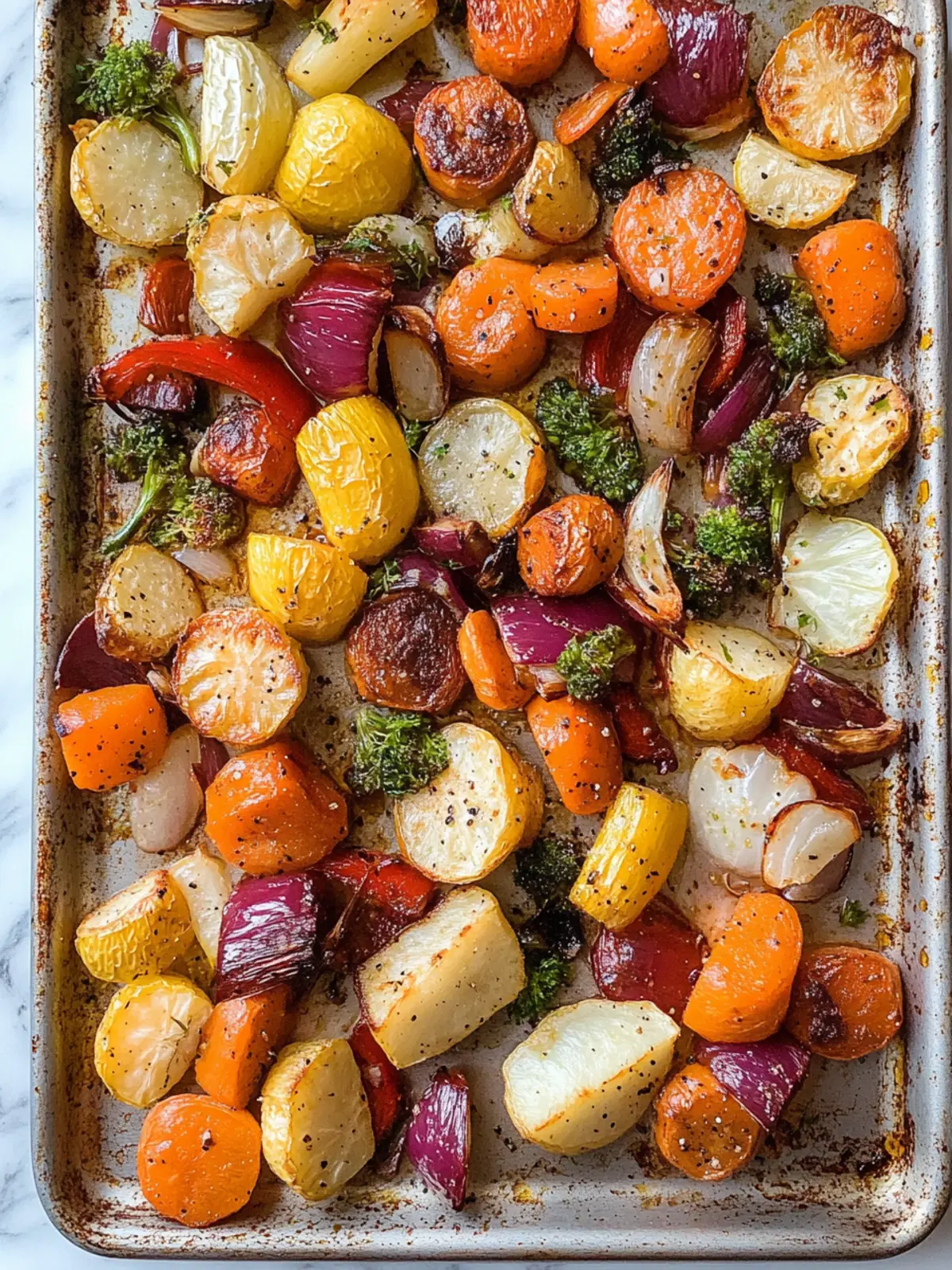 Miso Roasted Vegetables