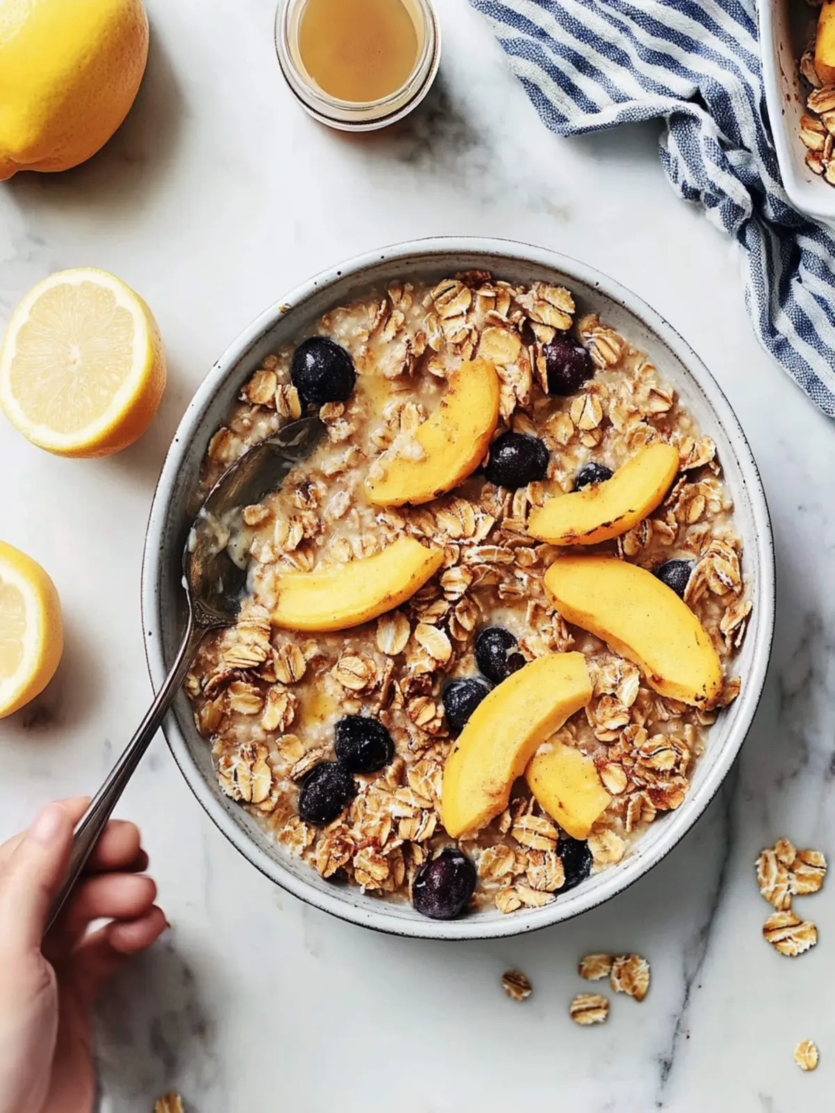 baked oats breakfast