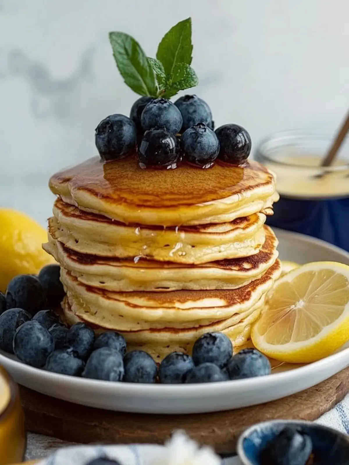 lemon ricotta pancakes recipe