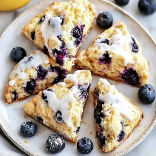 lemon blueberry scones recipe