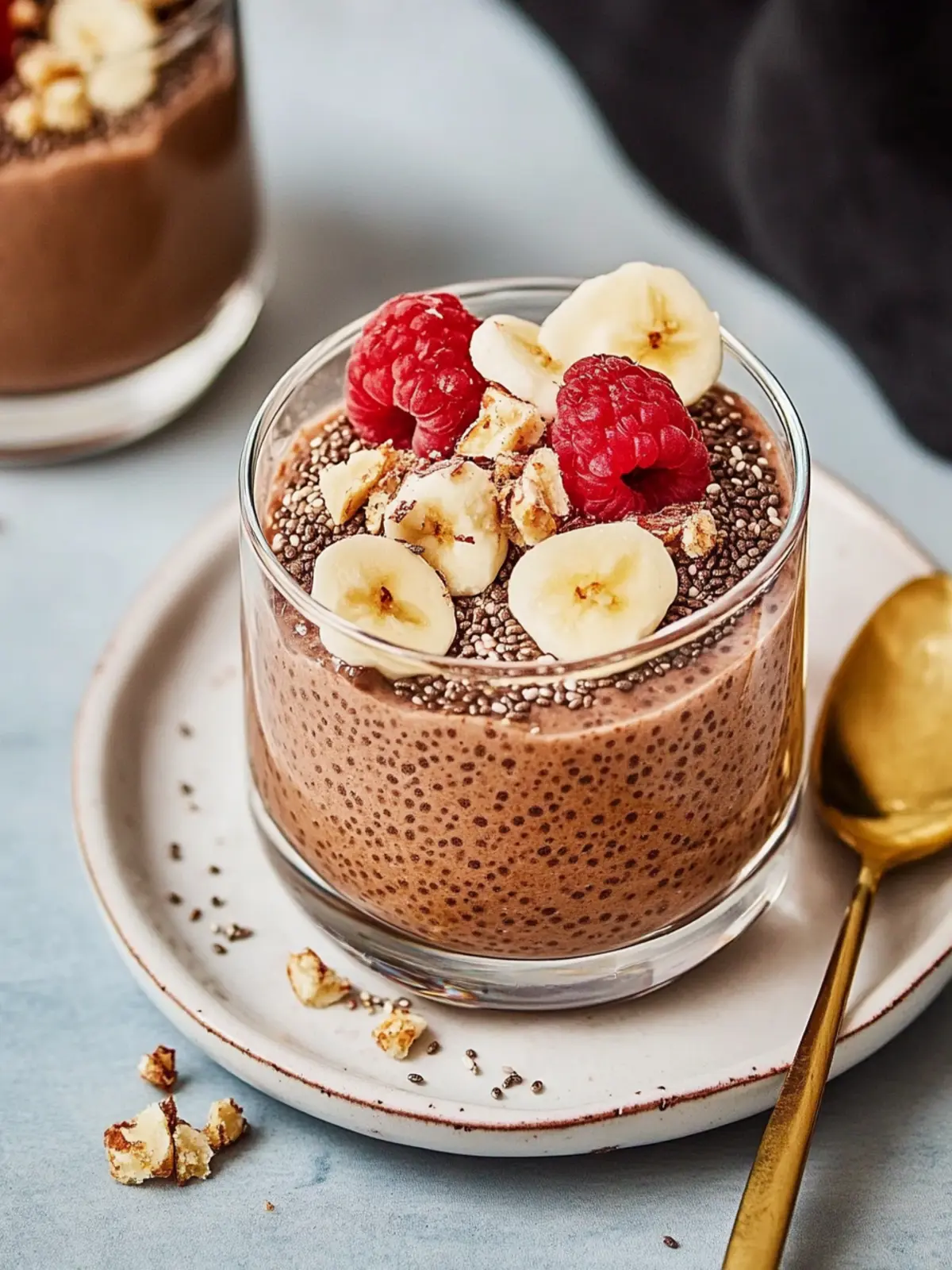 Chocolate Yogurt Chia Pudding