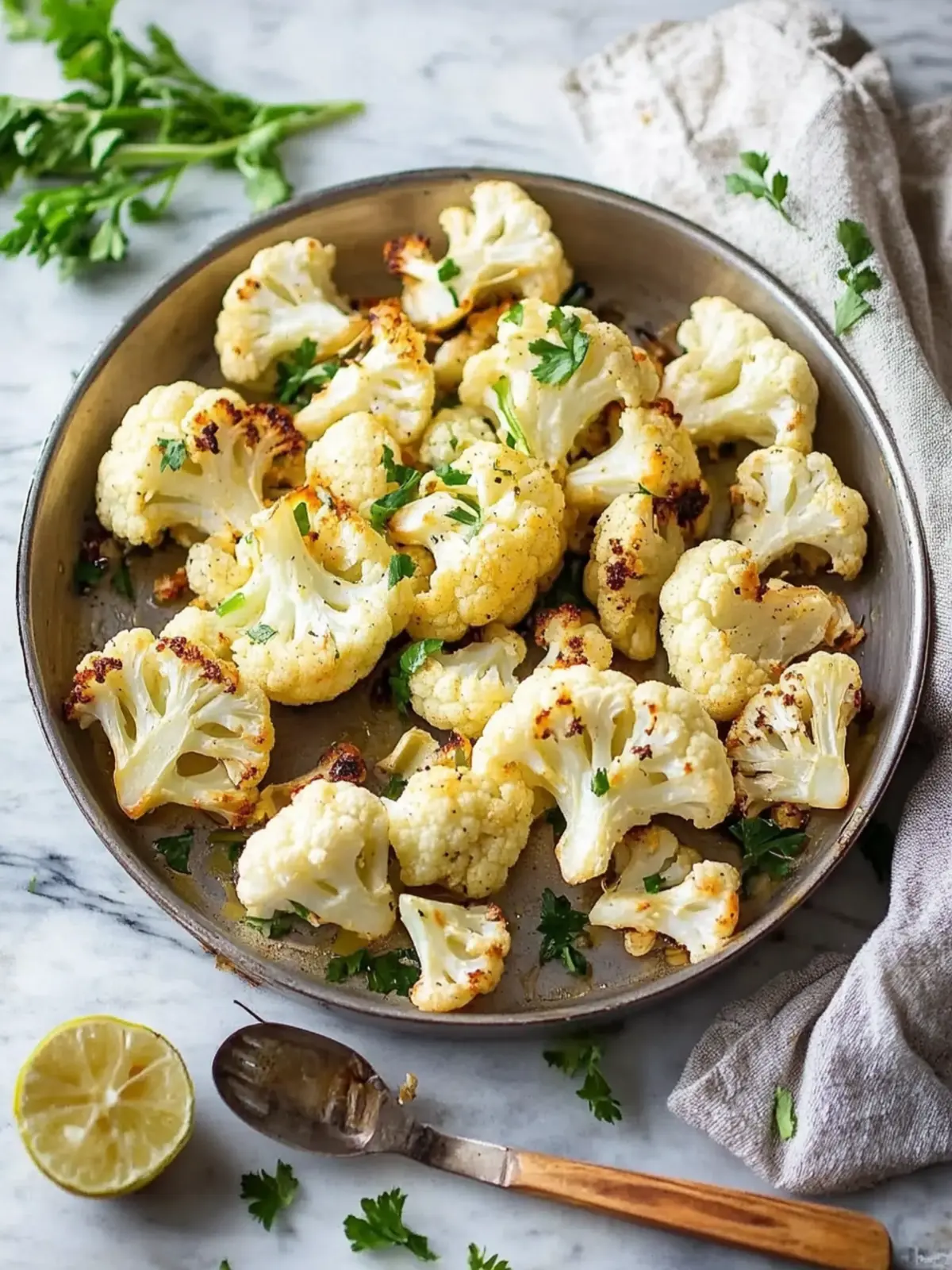 roasted cauliflower recipe