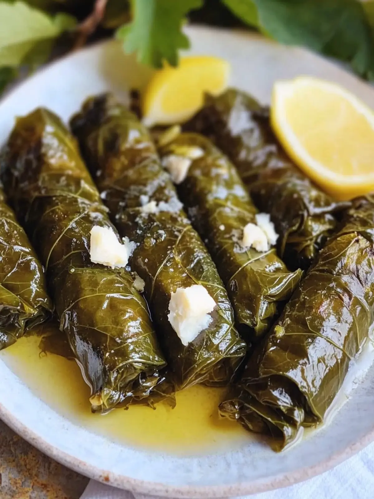 stuffed grape leaves recipe