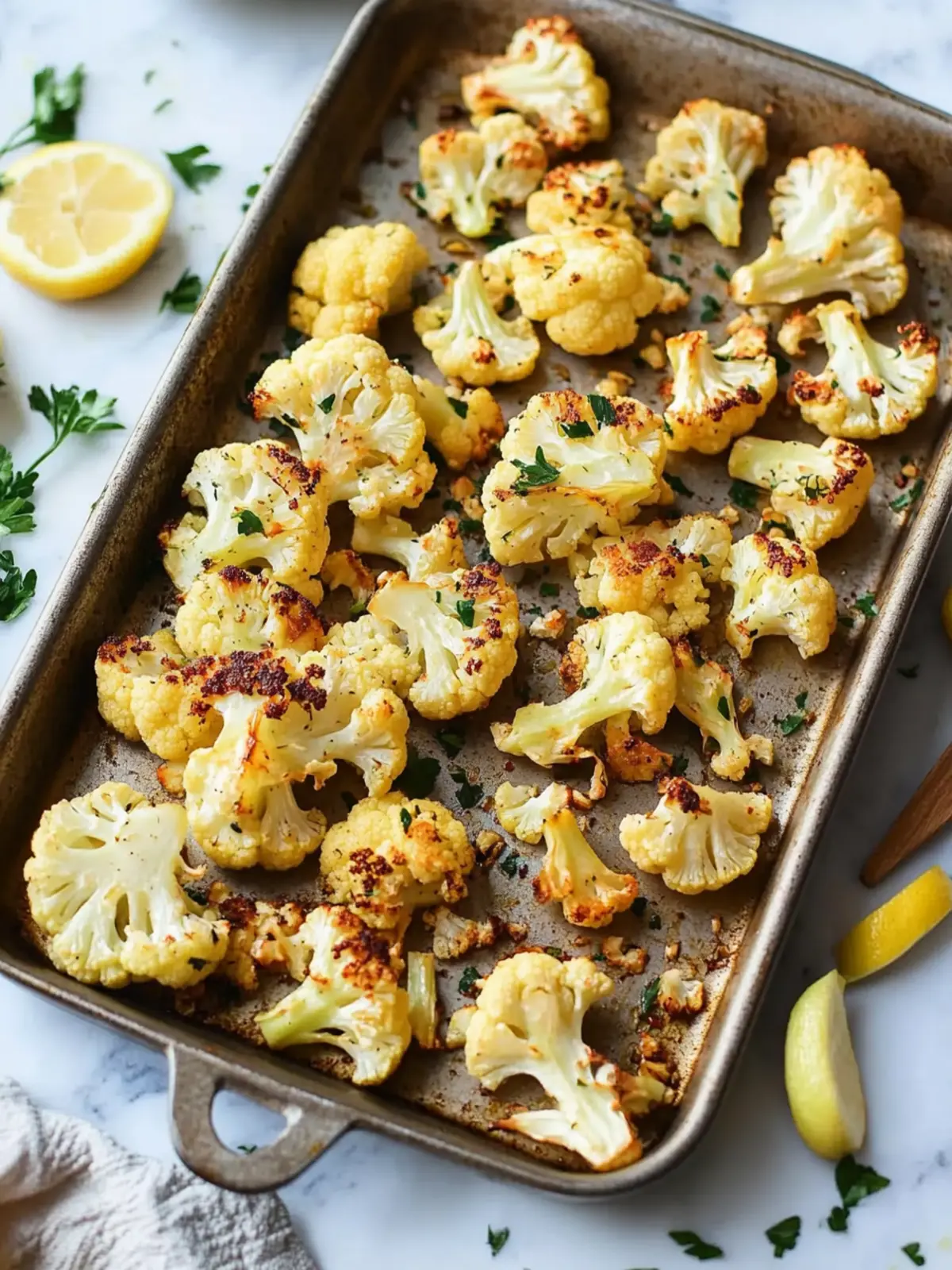 roasted cauliflower recipe