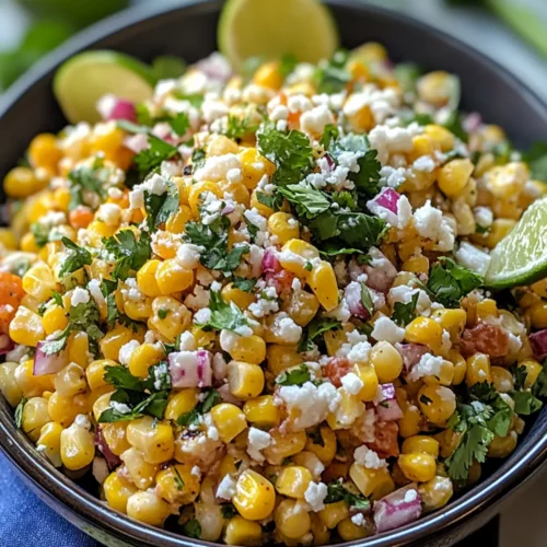 Mexican Street Corn Salad