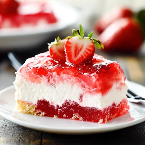 strawberry jello poke cake