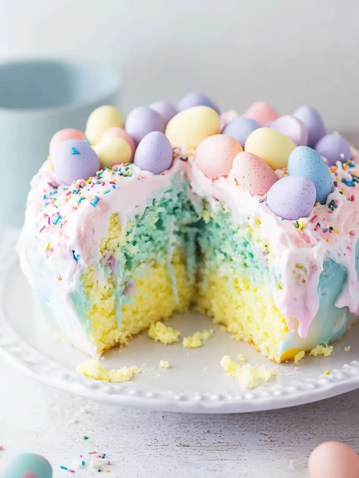 Easter Poke Cake